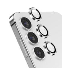 Nuvo ochranné sklo kamery na Samsung Galaxy S24+ strieborné