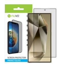 Nuvo Privacy ochranné sklo na displej pre Samsung Galaxy S24 Ultra
