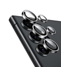Nuvo ochranné sklo kamery na Samsung Galaxy S24 Ultra strieborné
