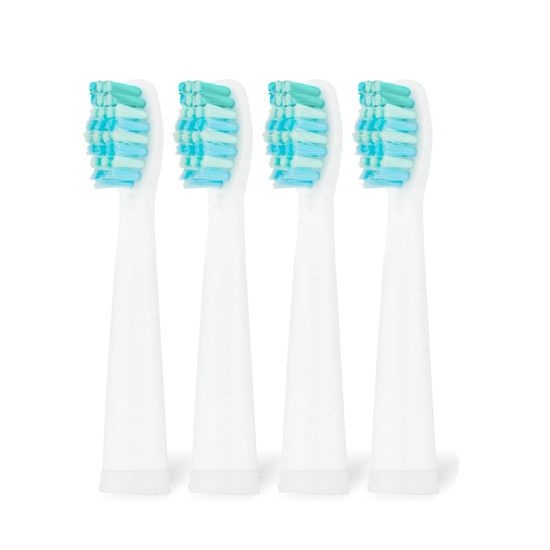Seago Sada náhradných zubných kefiek pre SG-2303 SEAGO, 4 ks, farba biela, SG-2303 Refill Wh