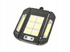 Verk  12291 Solárne osvetlenie 136 LED, IP67, senzor pohybu,/súmraku, diaľkové ovládanie
