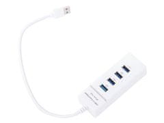 Verk  06311 USB Hub 3.0, 4 porty biely