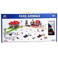 JOKOMISIADA Veľká farma 125 prvkov – traktory, zvieratá