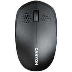 Canyon Počítačová myš MW-4 optická/ 3 tlačítka/ 1200DPI - černá