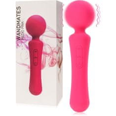 XSARA Silný masažér klitorisu bezdrátový vibrátor wand - 140 kombinací stimulace - 74434942