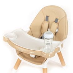 NEW BABY Jedálenská stolička 3v1 New Baby Grace beige 