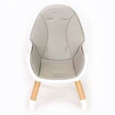 NEW BABY Jedálenská stolička 3v1 New Baby Grace grey 