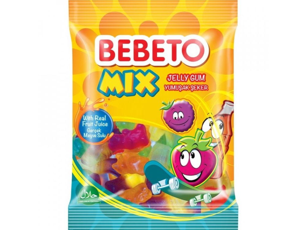 Bebeto  Mix želé cukríky 80g