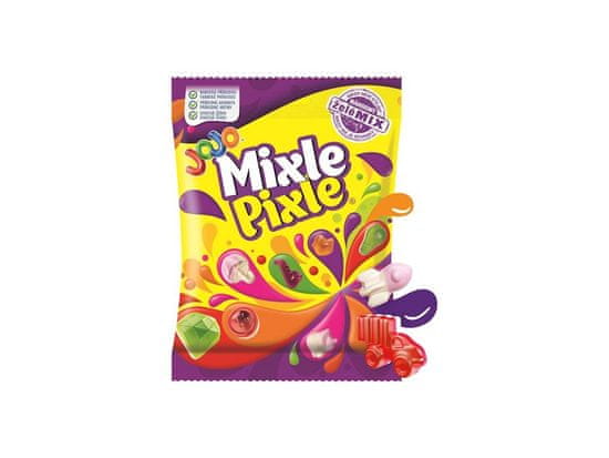 JOJO Mixle Pixle želé cukríky s ovocnými príchuťami 80g