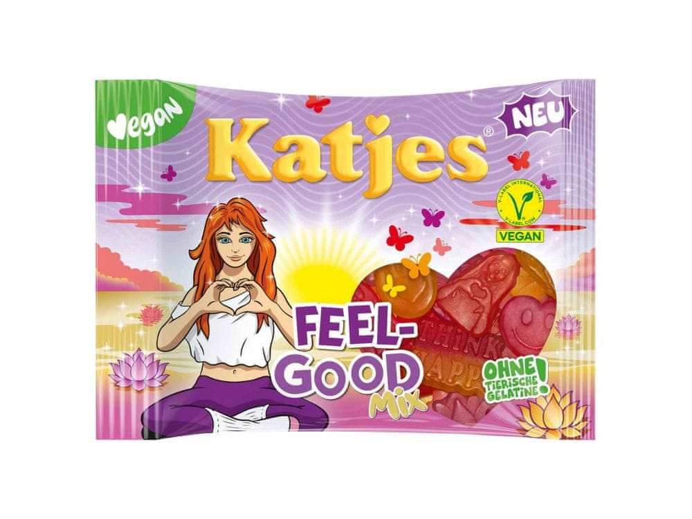 Katjes Feel-Good Mix - ovocné cukríky 175g