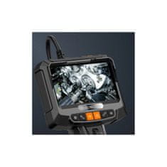 Inskam Endoskop S10 s funkciou otáčania, 5" displej, 8,5 mm sonda, 1080p, duálna kamera, 1,5 m kábel