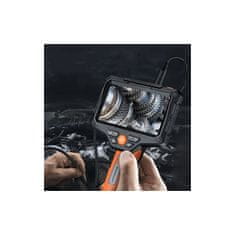 Inskam Endoskop G51 s 5" displejom, 8 mm sondou, 1080p, trojitou kamerou, 10 m kábel