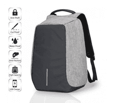 Sobex Bezpečnostný batoh s nabíjaním smartfónu