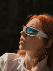 VeyRey Slnečné okuliare Istephiel Steampunk Šedá sklíčka biela Universal