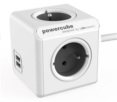 Allocacoc PowerCube Extended USB 3m