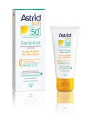 Sun Pleťový krém na opaľovanie Astrid Sensitive, OF 50, 50 ml