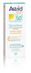 Sun Pleťový krém na opaľovanie Astrid Sensitive, OF 50, 50 ml