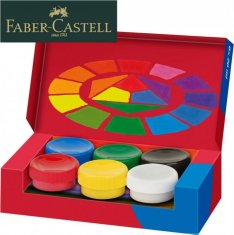 Faber-Castell Temperové farby 6x20ml