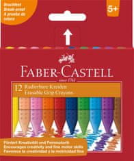 Faber-Castell Voskovky Grip - plastový úchop, 12 ks