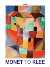 Kalendár 2024 Monet to Klee, nástenný