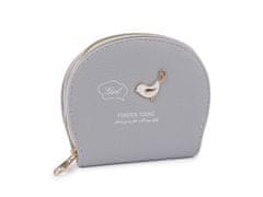 Dievčenská peňaženka 11x13 cm - šedá