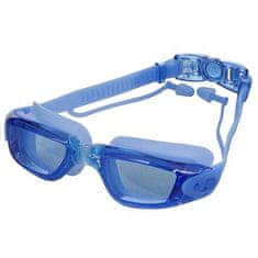 Silba plavecké okuliare so štuplemi do uší modrá balenie 1 ks
