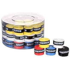 Merco Team overgrip omotávka hr. 0,5 mm/ box 50 ks mix farieb balenie box 50 ks