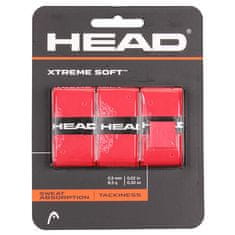 Head XtremeSoft 3 overgrip omotávka hr. 0,5 mm červené balenie 3 ks