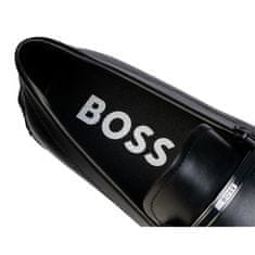 Hugo Boss Mokasíny elegantné čierna 41 EU 50487425