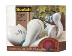 Scotch Odvíjač lepiacej pásky - stolný, v dizajne mačky