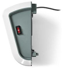 Nedis kúpeľňový ohrievač / spotreba 2000 W / nastaviteľný termostat / 2 tepelné režimy / IP22 / diaľkové ovládanie / biely