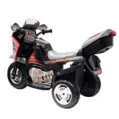 Baby Mix Detská elektrická motorka RACER červeno-čierna