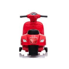 Baby Mix Detská elektrická motorka Vespa červená