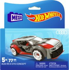 Hot Wheels Mega construx závodiak Audi RS6