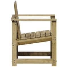 Vidaxl Záhradná stolička 62x56x77 cm impregnovaná borovica