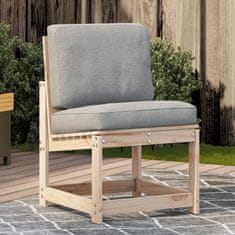 Vidaxl Záhradná stolička 50,5x55x77 cm borovicový masív