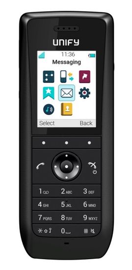 Siemens OpenScape WLAN Phone WL4 - bezdrátový telefon včetně nabíječky