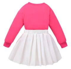 EXCELLENT Súprava mikiny a plisovanej sukne veľkosť 110 - Pink