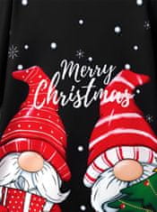 EXCELLENT Vianočné mikinové šaty čierne veľkosť 104 - Elves