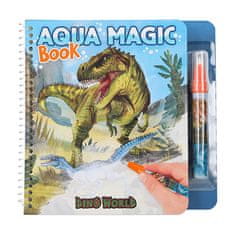 Dino World Omaľovánka | Aqua Magic Book, S magickou fixkou