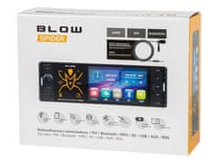Blow Autorádio BLOW SPIDER 4" RDS RGB MP5/USB/micro SD/BLUETOOTH 
