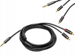 ISO Prepojovací audio kábel JACK 3