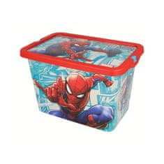 Stor Plastový úložný box Spiderman, 7L, 02624