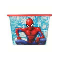 Stor Plastový úložný box Spiderman, 23L, 02626