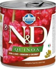N&D N & D DOG quinoa Adult Venison & Coconut 285g