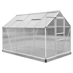 nabbi Záhradný skleník Glasshouse 310x190x205 cm - priehľadná