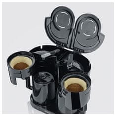 SEVERIN Kávovar+čajovar , KA 9315, 2 x 8 šálok kávy, 2 termokanvice, 2 výkyvné filtre 1x4, 2 samostatné systémy ohrevu, 2 x 1000 W