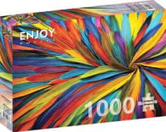 ENJOY Puzzle Farebné perie 1000 dielikov