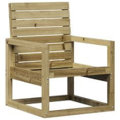 Vidaxl Záhradná stolička 57,5x63x76 cm impregnovaná borovica