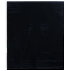 Petromila vidaXL Okenné fólie 5 ks statické matné čierne PVC